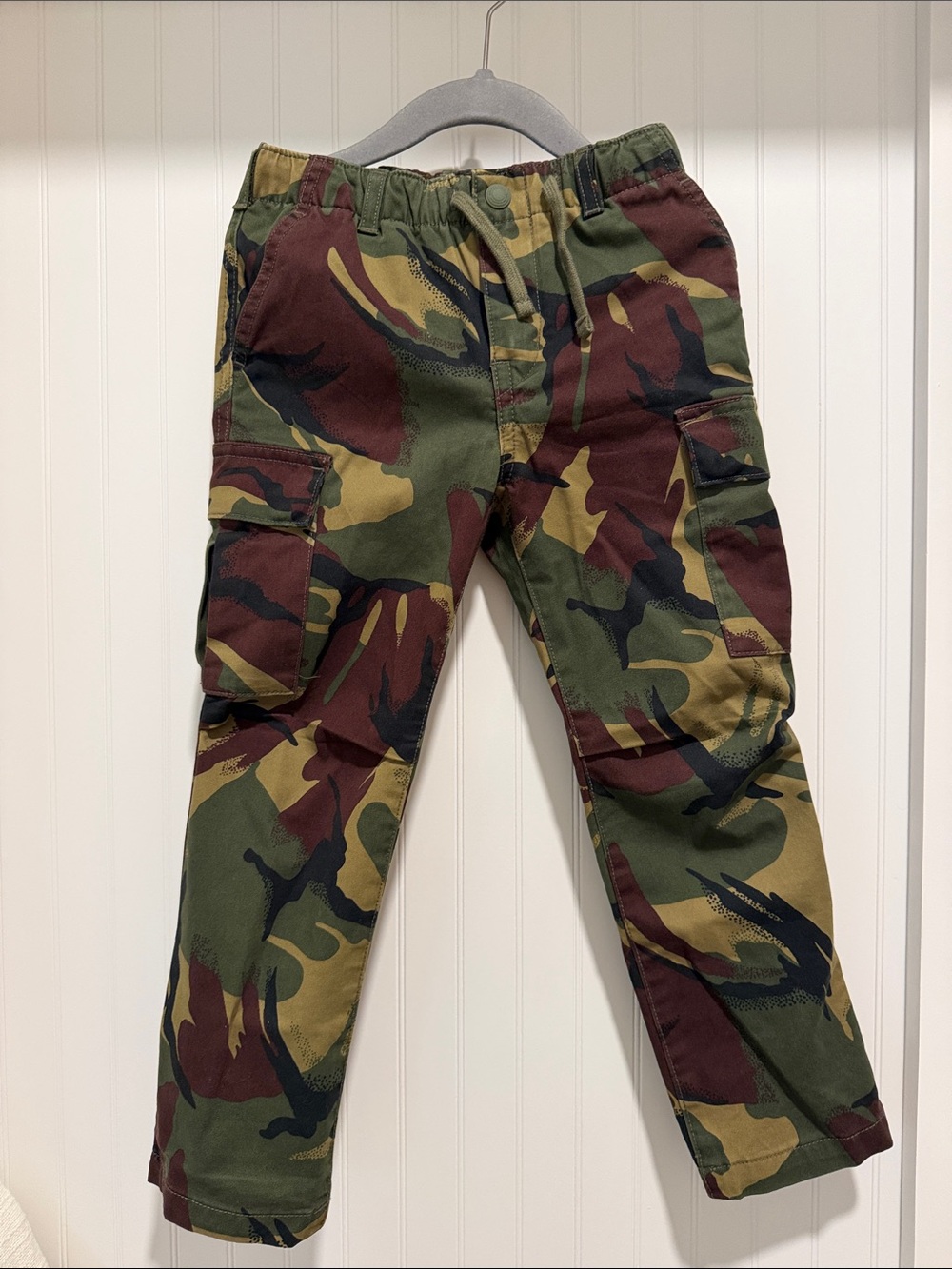 Polo by Ralph Lauren Kids Camo Joggers - Green/Brown